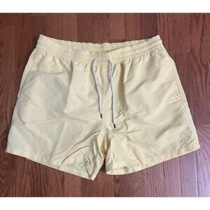 Polo Ralph Lauren Yellow Swim Trunks‎ Men's 2XL EUC